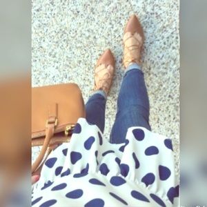 🎉 LAST PAIR!!!!🎉Lace-up ballerina flats